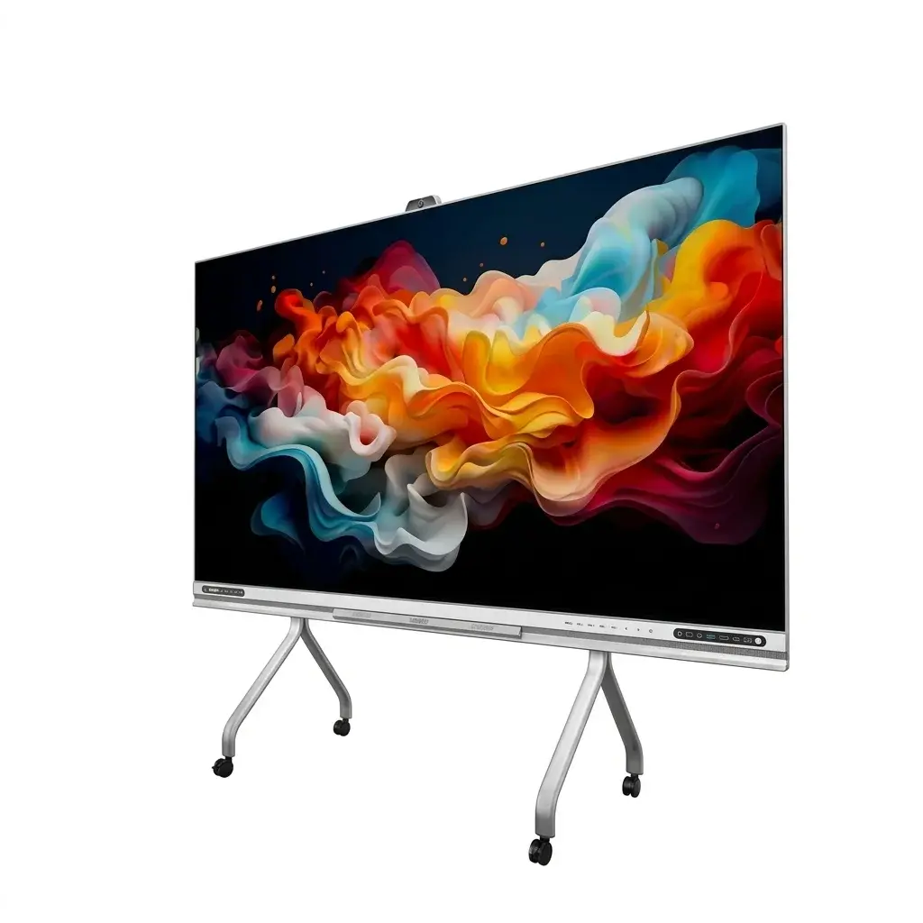 Dahua all-in-one LED display on mobile stand